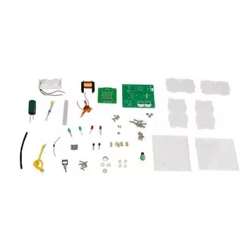 Высоковольтный электромагнитный пистолет DIY Kit Катушка Напряжение Усилитель Пистолет Игрушечный Набор для Обучения 100 В