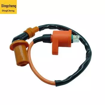 Высоковольтный комплект GY6 для модификации мотоцикла-скутера: Катушка зажигания Fuxi Qiaoge Ghost Fire Fast Eagle. High voltage package; Dingcheng; GY6