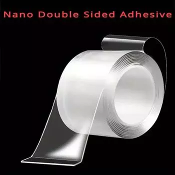 Высоковязкие двухсторонние наноклеевые фиксирующие заглушки для наклеек на стену автомобиля - многократно приклеиваются, не оставляют следов