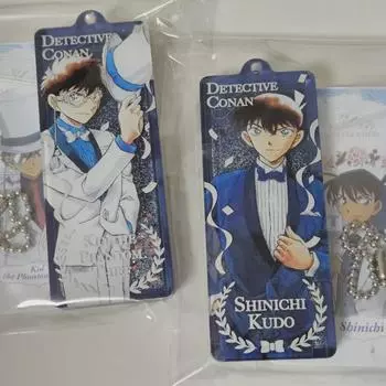Выставка в честь 30-летия Конана, брелок с блестками Shinichi Gedo Kid