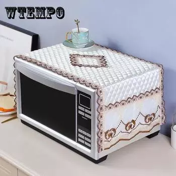 Вытяжка для микроволновой печи, пылезащитный чехол, масляный чехол, тканевый, простой, современный, универсальный для четырех сезонов