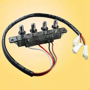 Вытяжка Клавиатура Переключатель Сильный для Кухонной Бытовой Техники 4 Pushbutton