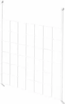 Вытяжка Yamazaki Jitsugyo с сетчатой панелью, белая, Ш52XГ3XВ57см, башенная, для хранения кухонных инструментов, детали для хранения продаются отдельно, 4832 Прибл. белый