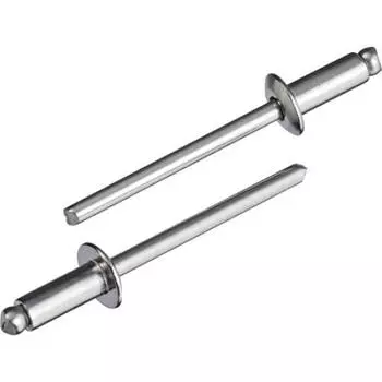 Вытяжная заклепка EBI из нержавеющей стали LST34 (круглая голова) сталь/нержавеющая 3-4 (1000 шт.)