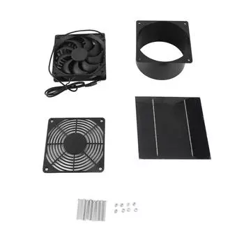 Вытяжной вентилятор на солнечной энергии Профессиональный эффективный энергосберегающий вентилятор на солнечной энергии для вытяжного воздуха