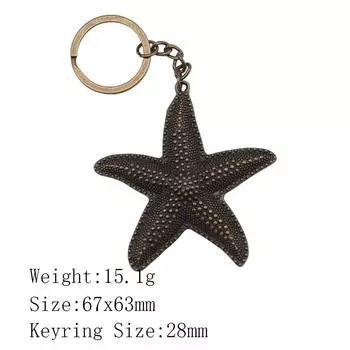 Выводы брелков черепахи в виде ракушки морской звезды ручной работы для изготовления ювелирных изделий