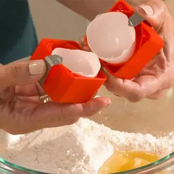 Взбиватель яиц, открывалка для яиц, крекер для яиц, инструмент для разбивания кубиков, ручной, легкий