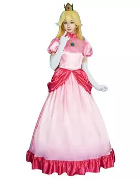 Взрослая аниме-игра принцесса платье цельный короткий рукав розовый костюм комплект милый Мо косплей костюм косплей трансформация маскировка стрельба призрак розовый