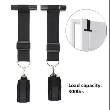 Взрослая игра Регулируемый БДСМ ремень-ограничитель Наручники Наручники на запястья и лодыжки Секс-ограничитель Шейный флирт Секс-игрушки для женщин Мужской секс-шоп