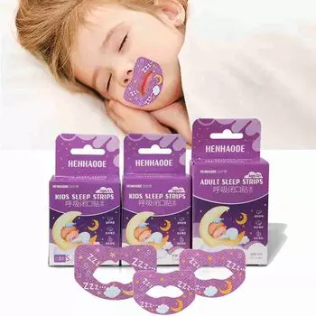 Взрослая лента для сна Ease Sleep Tape, наклейка для коррекции рта, пластырь для улучшения носового дыхания, наклейки против храпа Style 1
