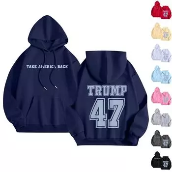 Взрослая повседневная модная толстовка с принтом, длинный рукав, круглый вырез, толстовка с капюшоном L бежевый