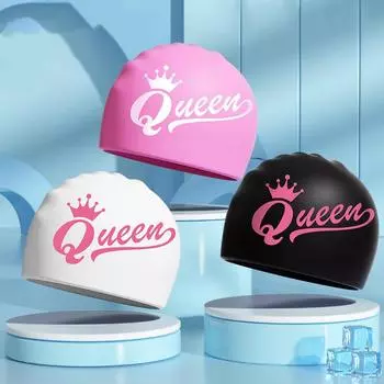 Взрослая унисекс силиконовая шапочка для плавания водонепроницаемая удобная длинная защита для волос и ушей профессиональные шапочки для плавания