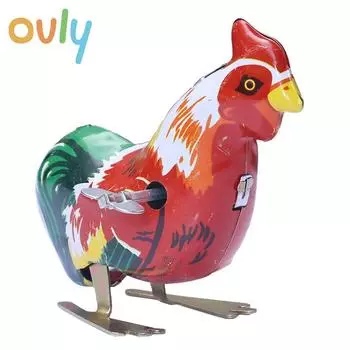 Взрослые Классический Железный Петух Заводной Игрушка Прыгающие Петухи Ретро Игрушка Головоломка Образование Детский Подарок для Детей