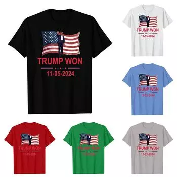 Взрослые Повседневные Ежедневные Круглый вырез с принтом Короткие рукава Футболка Топ с буквами XXL белый