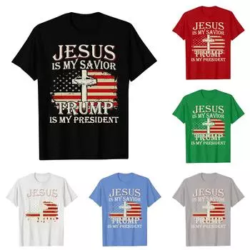 Взрослые Повседневные Ежедневные Круглый вырез с принтом Короткие рукава Футболка Топ с буквами XL зелёный