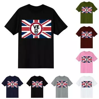 Взрослые Повседневные Ежедневные Круглый вырез с принтом Короткие рукава Футболка Топ с буквами L армия зеленый