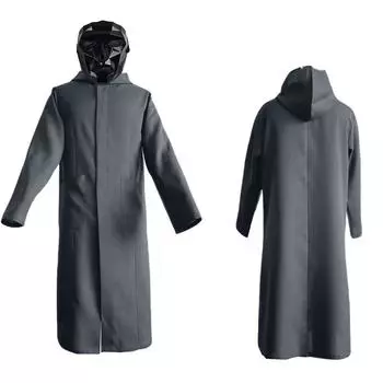 Взрослые Повседневные Модные Принты Длинные Рукава Молнии Толстовки Топ L чёрный