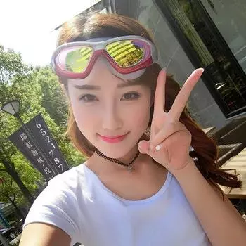 Взрослые профессиональные очки для плавания с диоптриями, большая оправа, с покрытием, противотуманные, для бассейна, мужские и женские, zwemen Очки для плавания, очки