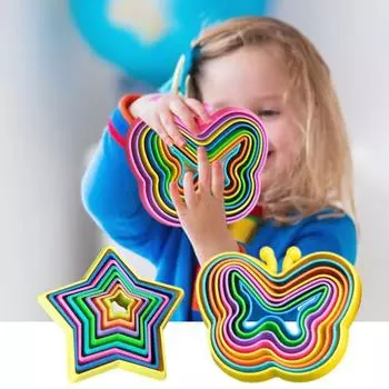 Взрослые Волшебная звезда Непоседа для снятия стресса Сенсорные игрушки для беспокойства, аутизма Дети Juguetes Спираль Иллюзионная игрушка Игры для вечеринок