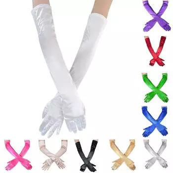 Взрослые женщины косплей перчатки длинные сексуальные вечерние перчатки для свадебного платья