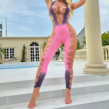 Взрослые женщины плюс размер экзотические женщины ажурные сексуальные сетчатые ажурные облегающие нижнее белье с вырезами сексуальная одежда бебидолл боди эротические костюмы