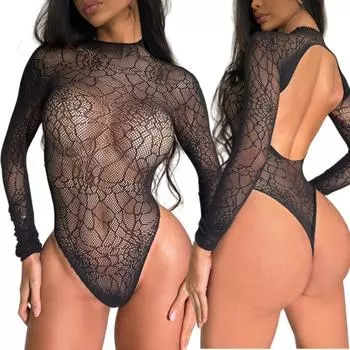 Взрослые Женские Сексуальные Бикини Нижнее Белье Сексуальные Игровые Эротические Костюмы Сетчатые Сексуальные Чулки в Сеточку С Подвязками Комплект Боди С Вырезом Женские Цветочные Колготки