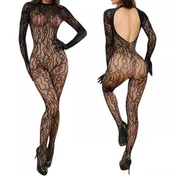 Взрослые Женские Сексуальные Женские Белье Секс Игры Боди С Вырезами Прозрачные Чулки Для Боди Костюм Открытые Колготки Эротические Костюмы Нижнее Белье В Сеточку