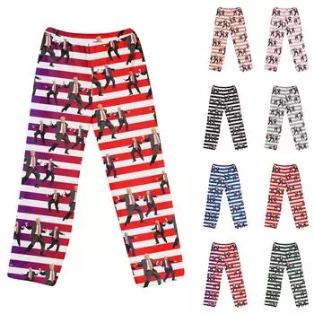 Взрослые зимние повседневные домашние расклешенные брюки для йоги повседневные однотонные спортивные брюки L розовый