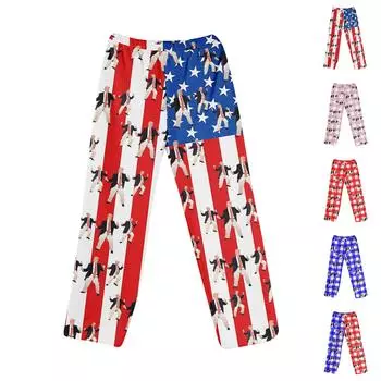 Взрослые зимние повседневные домашние расклешенные брюки для йоги повседневные однотонные спортивные брюки L синий