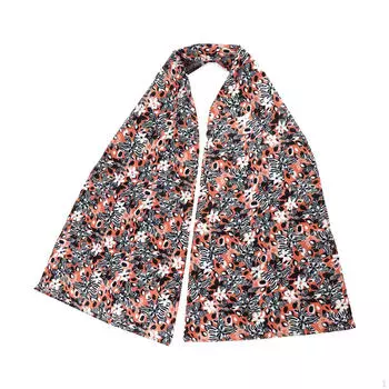 Взрослый нагрудник обеденный шарф достойный элегантный стильный сменный моющийся защитный чехол для одежды рот Orange Flowers