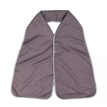 Взрослый нагрудник шарф двухсторонний кнопка кнопка дружественный к коже пожилой столовая одежда протектор для еды