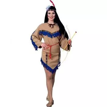 Взрослый шикарный костюм индийской принцессы, изготовленный из прочной полиэстеровой ткани для празднования Хэллоуина