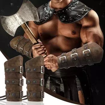 Взрослый велосипедный браслет на запястье, браслет в стиле ретро, износостойкие регулируемые рукавицы на шнуровке, браслет на запястье