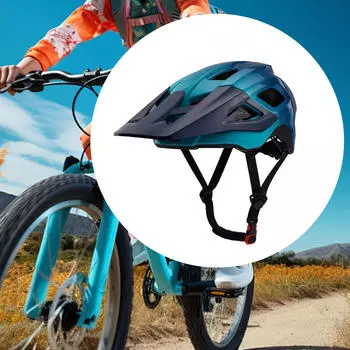 Взрослый велосипедный шлем защитное снаряжение для велосипеда для мужчин и женщин легкий регулируемый велоспорт темно-синий