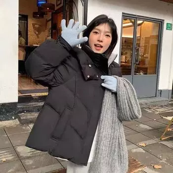 Взрыв знаменитостей в Интернете, новая одежда из хлопка, маленькая утолщенная зимняя куртка высокого класса S 80-105