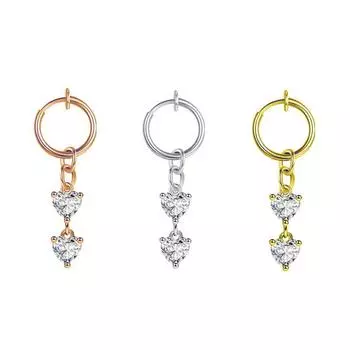 Взрывная мода 2, пряжка для пупка с четырьмя когтями, темпераментная пряжка для пупка из нержавеющей стали, без пирсинга, пряжка для пирсинга ушей