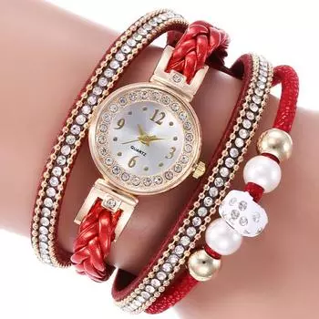 Взрывное горячее кольцо-браслет, часы из алмазного сплава, женские часы с цифровым циферблатом, женские любимые кварцевые часы