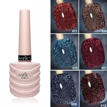 Взрывной алмазный клей для дизайна ногтей, кристаллический алмазный порошок Bundi, лак для ногтей, клей, УФ-гель, декор для ногтей, маникюр серебряный