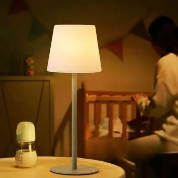 Взрывной ночник для спальни, небольшой ночник, PE, пульт дистанционного управления, зарядка на роликах, креативная атмосфера, маленькая настольная лампа