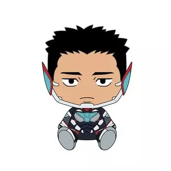 Взрывной огонь Brave Isami Ao Мягкая игрушка Courage Burn