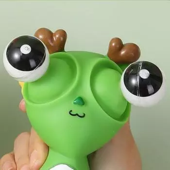 Взрывоопасные глаза Дракон Декомпрессия Динозавр Игрушка Сжимай и смотри Забавный Творческий Отдушина Забавный Снятие стресса красный