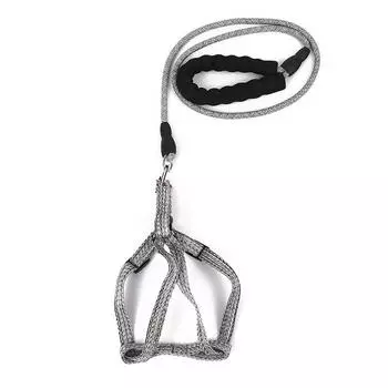 Взрывозащищенный поводок для собаки Телескопический ремень Поводок для выгула собаки Большой Средний и Маленький Поводок-ошейник для собаки Зоотовары L code