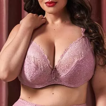 Взрывы больших размеров собрались сексуальное нижнее белье кружевной дышащий бюстгальтер бюстгальтер 34/75E чёрный