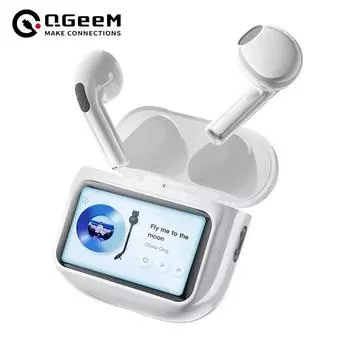 W12 наушники Bluetooth наушники ENC беспроводные наушники с активным шумоподавлением спортивные наушники игровые наушники для xiaomi samsung huawei белый