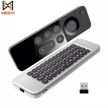 W3 2.4G Air Mouse беспроводной голосовой пульт дистанционного управления арабский ИК обучение 6-осевой датчик движения мини клавиатура для Smart Android TV BOX