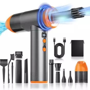 в 1 супер ветер NICONON электрический воздух 13 кПа всасывание супер сильный воздух 1150000 об/мин бесщеточный 7500 мАч большой воздушный компьютер чистка салона автомобиля хранение