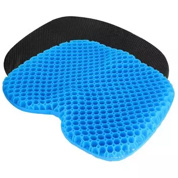 в 2024 году Очень большая наволочка 48 x 38 см Гелевая подушка, которая повредит вашему телу в условиях невесомости, прохладное сотовое давление, получите очень прочный чехол из