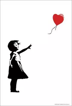 в 300-элементном пазле Beverly Balloon Girl x Black and White [Сделано в Японии] (26 38см) 83-111