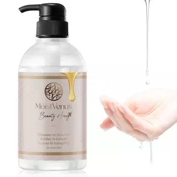 в 450 г смазочное желе мед алоэ экстракт красоты лосьон большой емкости органический MoistVenus Beauty Honey Fertility увлажняющий гель вставка смазка