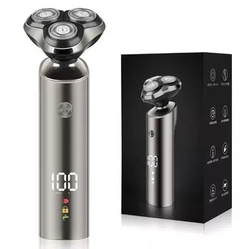 в электрическом электрическом электрическом вращающемся IPX6 как сухом, так и пригодном для ванны USB LED с протоколированием совместим с зарубежными легкими [Новинка 2024] Мужская коричневый